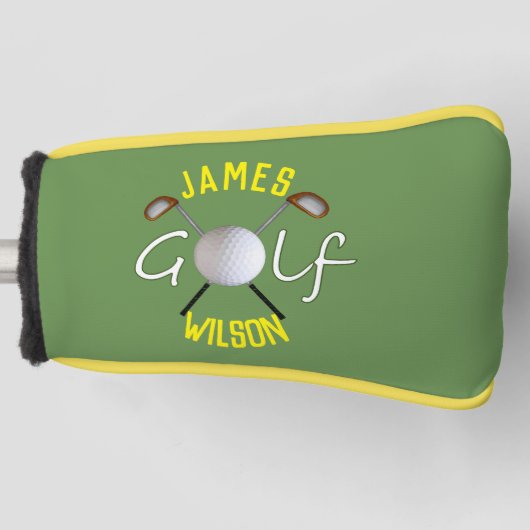 Golf Club Head Cover (Putter) Headcover (Vorderseite)