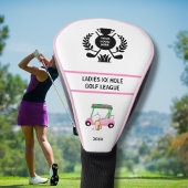 Golf Club Ladys League Logo personalisieren Golf Headcover