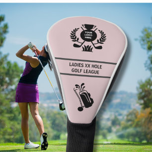 Golf Club Ladys League Logo personalisieren Headcover