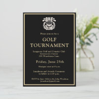 Golf Club League Corporate Logo Turnier