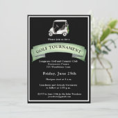 Golf Club League Corporate Turnier Einladung (Stehend Vorderseite)