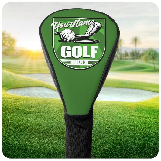 Golf Club NAME Pro Golfer Player Personalisiert Headcover