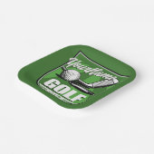Golf Club NAME Pro Golfer Player Personalisiert Pappteller (Gewinkelt)