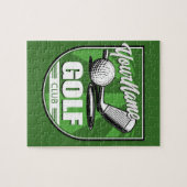Golf Club NAME Pro Golfer Player Personalisiert Puzzle (Horizontal)
