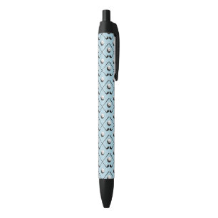 Golf Club Pattern Blau Kugelschreiber