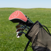 Golf CLub personalisiertes Logo monogram Living Co Headcover (In SItu)