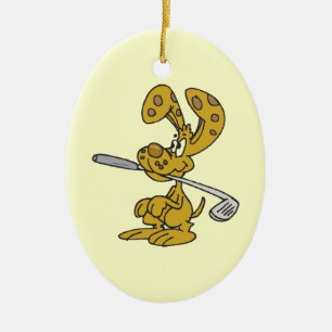 Golf Club Schlucht Keramikornament