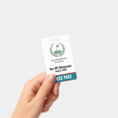 Golf Club Sonderturnier Custom Event Pass Ausweis (Handheld)