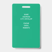 Golf Club Special Tournament Event Pass Ausweis (Rückseite)