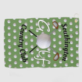 Golf Club Sporttuch Golfhandtuch (Horizontal)