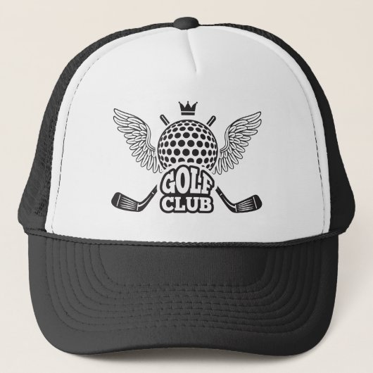 Golf Club Trucker Hat Truckerkappe (Vorderseite)