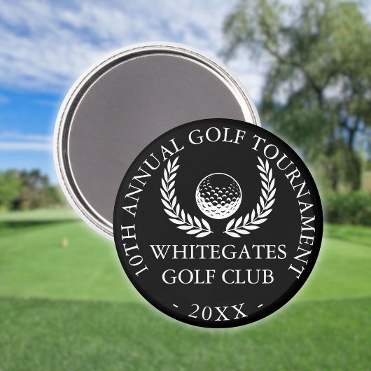 Golf Club Turnier Personalisiert Magnet