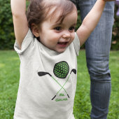 Golf Club und Ball Baby T-shirt