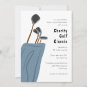 Golf Clubs Event Einladung (Vorderseite)