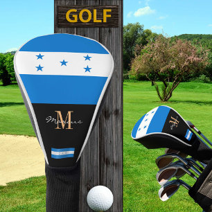 Golf Clubs für mit Monogramm und Honduras Flag Headcover