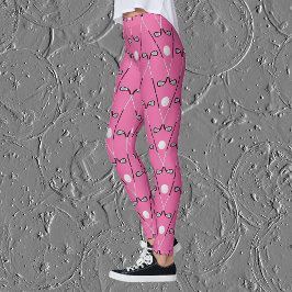 Golf Clubs hellrosa Leggings