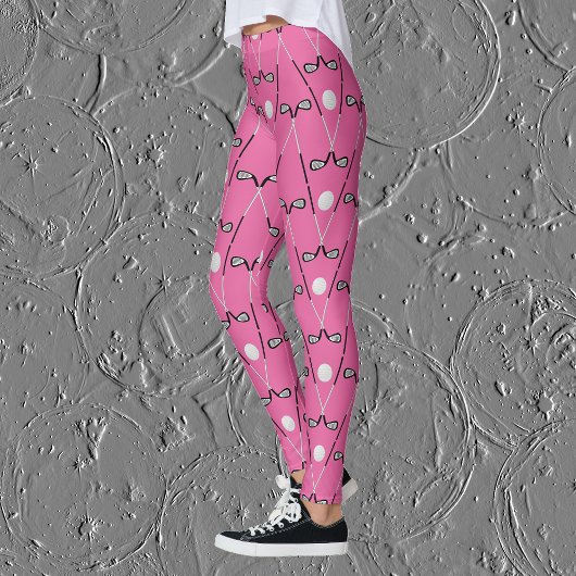 Golf Clubs hellrosa Leggings