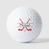 Golf Clubs Personalisiert Golfball (Vorderseite)