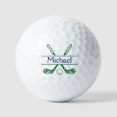 Golf Clubs Personalisiert Golfball (Vorderseite)