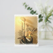 Golf Clubs Postkarte (Stehend Vorderseite)