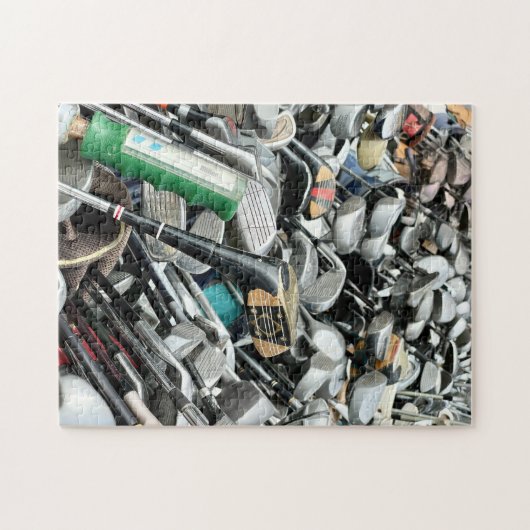 Golf Clubs Puzzle (Horizontal)