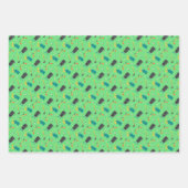 Golf Clubs T-Shirts Balls Bag Sportart Geschenkpapier Set (Vorderseite)