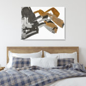 Golf Clubs - überdachte Canvas Art Print Leinwanddruck (Insitu (Schlafzimmer))