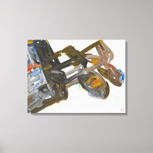 Golf Clubs - überdachte Canvas Art Print Leinwanddruck