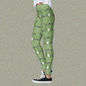 Golf Clubs weichen grün Leggings