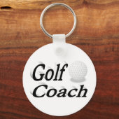 Golf Coach Schlüsselanhänger (Rückseite)