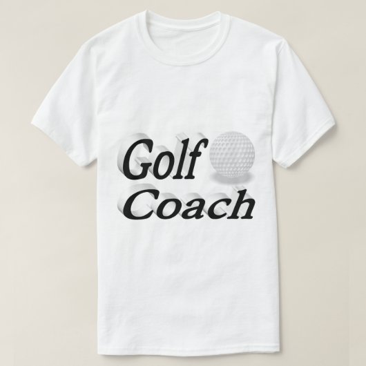 Golf Coach T-Shirt (Design vorne)