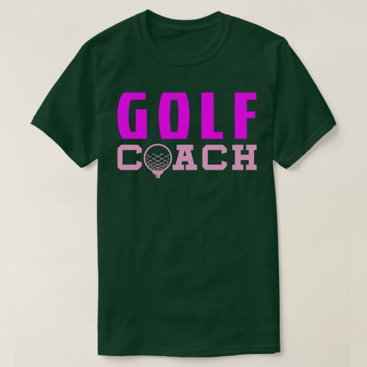 Golf Coach T-Shirt (Design vorne)