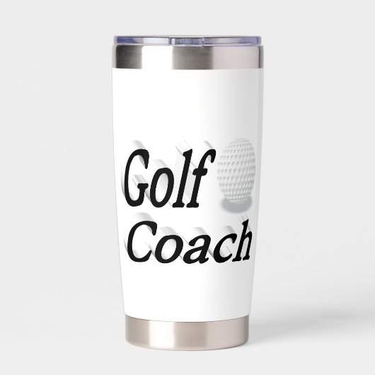 Golf Coach Thermobecher (Rückseite)