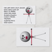 Golf Coach Visitenkarte (Vorne/Hinten)