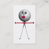 Golf Coach Visitenkarte (Rückseite)