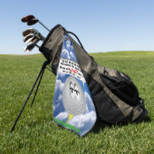 Golf-Comicen Golfhandtuch (Gras)