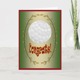 Golf - Congrats! Karte
