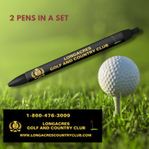Golf & Country Club Logo Website Telefon Pen