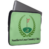 Golf Country Club Mitglieder verschenken Notebook- Laptopschutzhülle (Vorne Rechts)