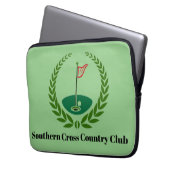Golf Country Club Mitglieder verschenken Notebook- Laptopschutzhülle (Vorderseite Links)