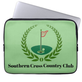 Golf Country Club Mitglieder verschenken Notebook- Laptopschutzhülle