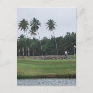 Golf Country Club Postkarte