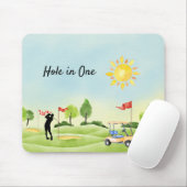 Golf Course Fun Mousepad (Mit Mouse)