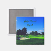 Golf Course Grip es und Rip it Magnet (Vorderseite/Rückseite)