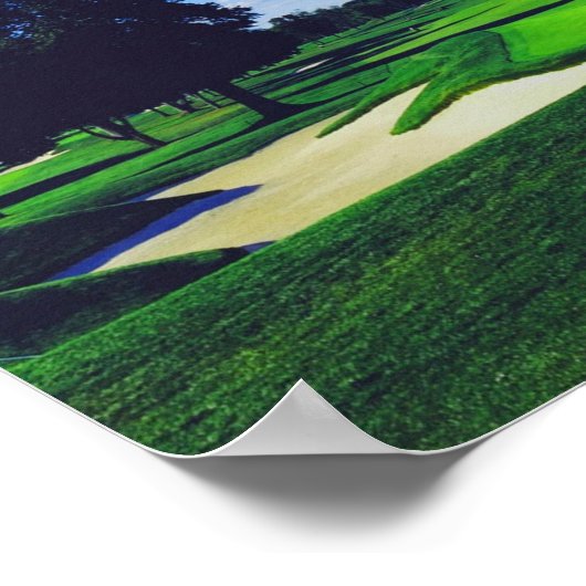 Golf Course Grip es und Rip it Poster (Ecke)
