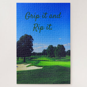Golf Course Grip es und Rip it Puzzle