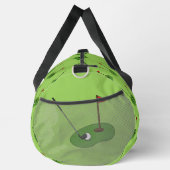 Golf Course Hole mit Flaggenmuster Duffle Bag (Rechts)