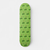Golf Course Hole mit Flaggenmuster Skateboard (Vorne)
