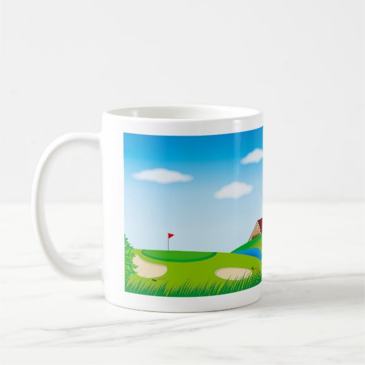 Golf course kaffeetasse (Links)