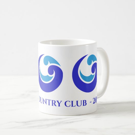 Golf Course Member Cup Kaffeetasse (VorderseiteRechts)